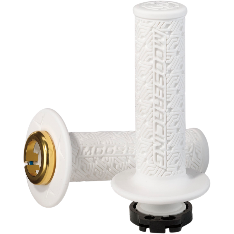 GRIP LOCK ON MOOSE 2+4 WHT/GLD