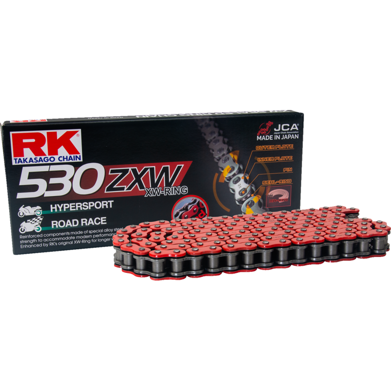 CHAIN RK RR530ZXW-120 RED