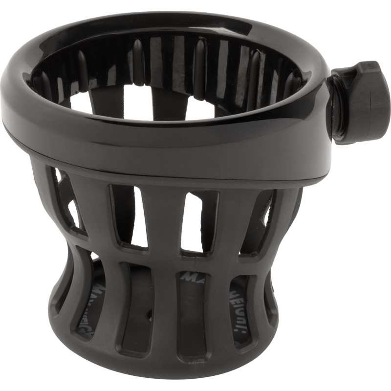 HOLDER DRNK GEN 2 BLK, H-BAR MOUNT 1-1/8", 1-1/4" BLK