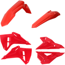 Plastic Kit- CRF250R/RX, CRF450R/RX:25 red