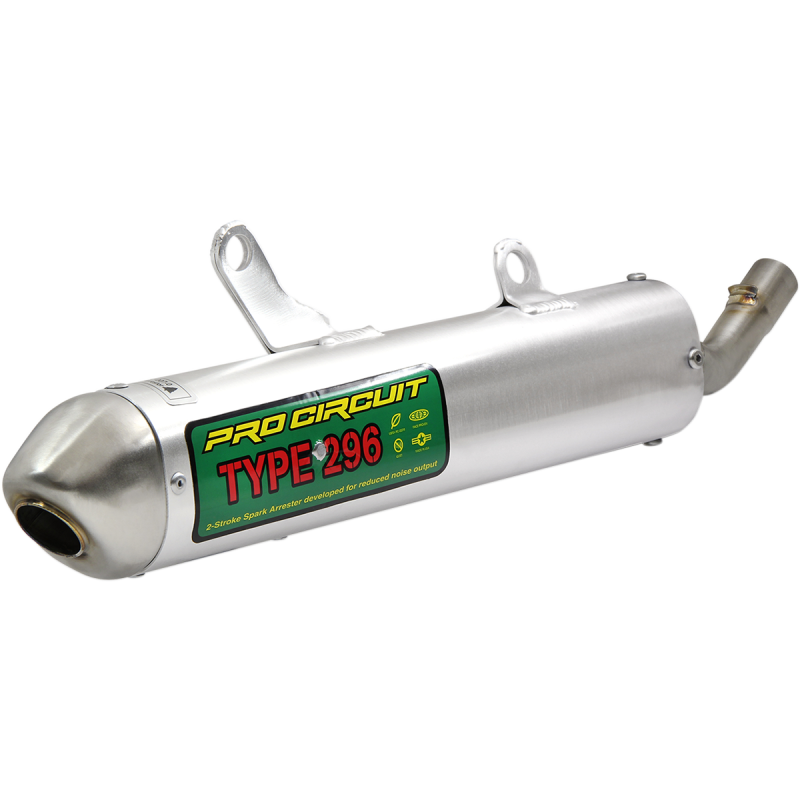 03-25 YZ250 TYPE 296 SILENCER W/SA