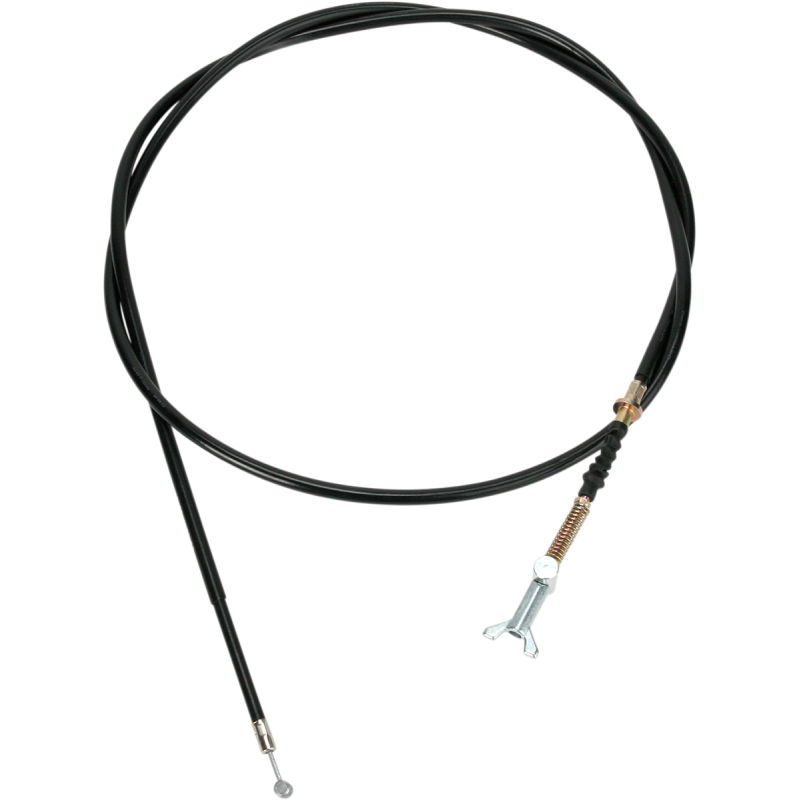 BRAKE CABLE REAR HAND BLACK VINYL
