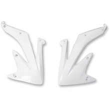 RADIATOR SHROUD- CRF450R:05-08 WHITE