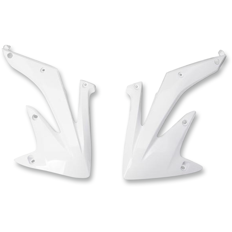 RADIATOR SHROUD- CRF450R:05-08 WHITE