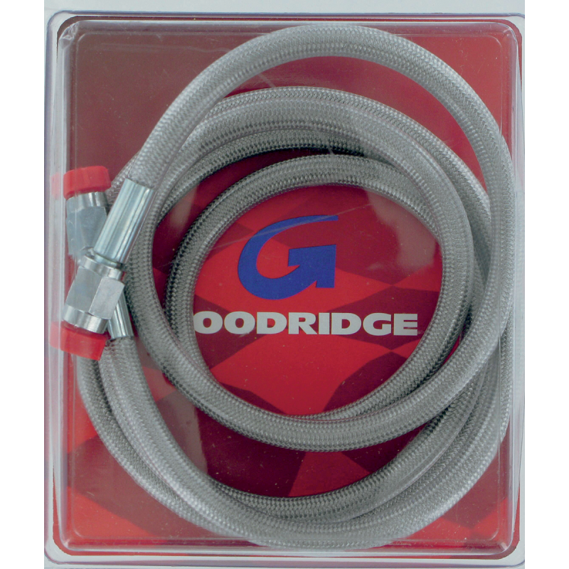 54" UNIVERSAL CLEAR-COATED BRAKE LINE SS