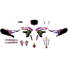 Cmplt kit 93 MEY RETRO Star - YZF 250 (19-23) BLK BG