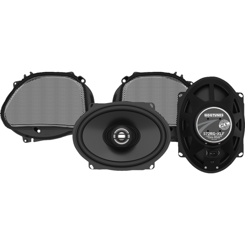 XL SERIES 2 OHM 5X7" FAIRING SPEAKERS WITH GRILLS 06-13 FLTR