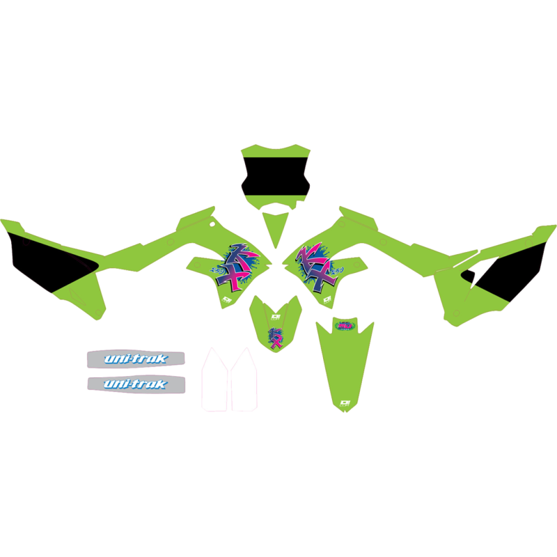 Cmplt kit 93 KX RETRO - KX 250 (21-24) BLK BG