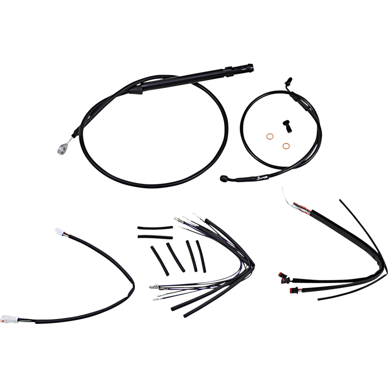 Control Kit - 16" Gorilla Handlebars - Black