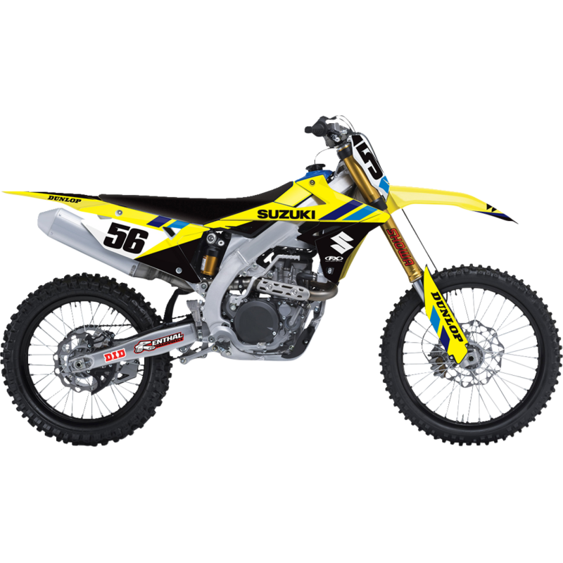 EVO GRAPHIC KIT SHROUD/AIRBOX SUZUKI MULTI FIT