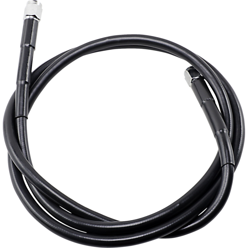 BLACK S/S BRAKE LINE 50"