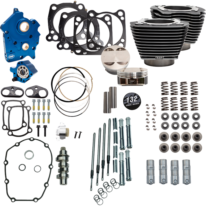 POWERPAK OILCOOL 4.320"BORE 4 1/2"STROKE 550G CAM