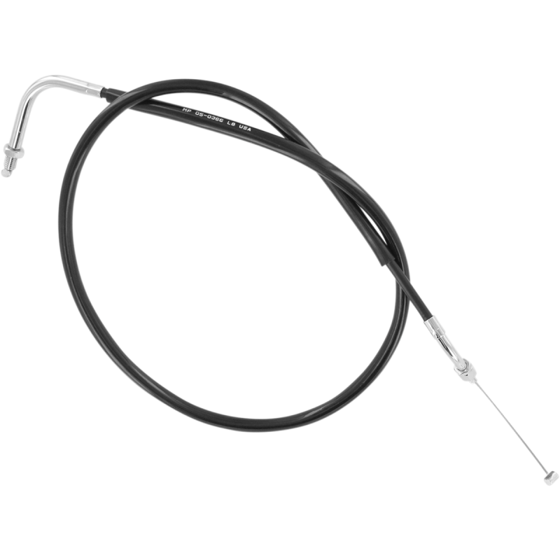 THROTTLE CABLE PUSH BLACK VINYL