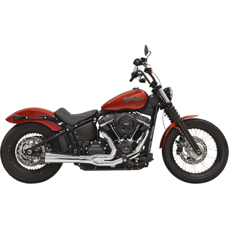 18-UP FXBB EXHAUST 2:1 CHROME