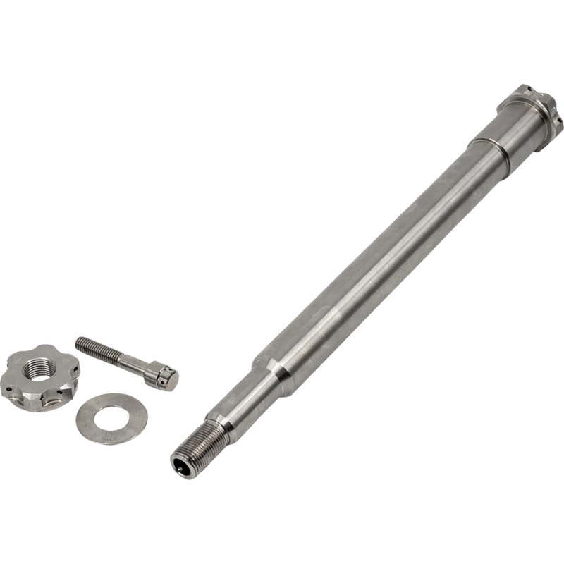 Trask M8 FL Titanium Front Axle Kit