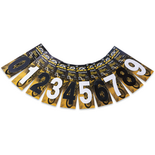 STANDARD 8" NUMBER BLACK #0