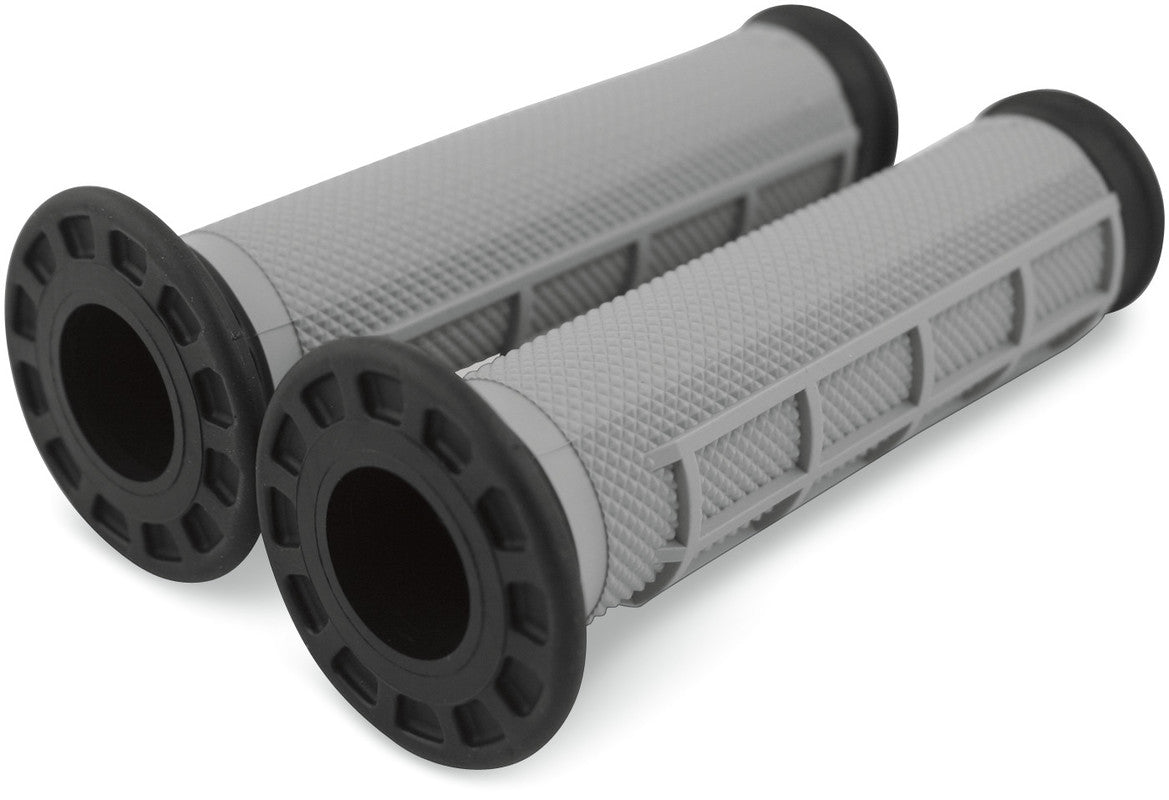 ATV DUAL COMP 1/2 WAFFLE GRIP BLACK RENTHAL