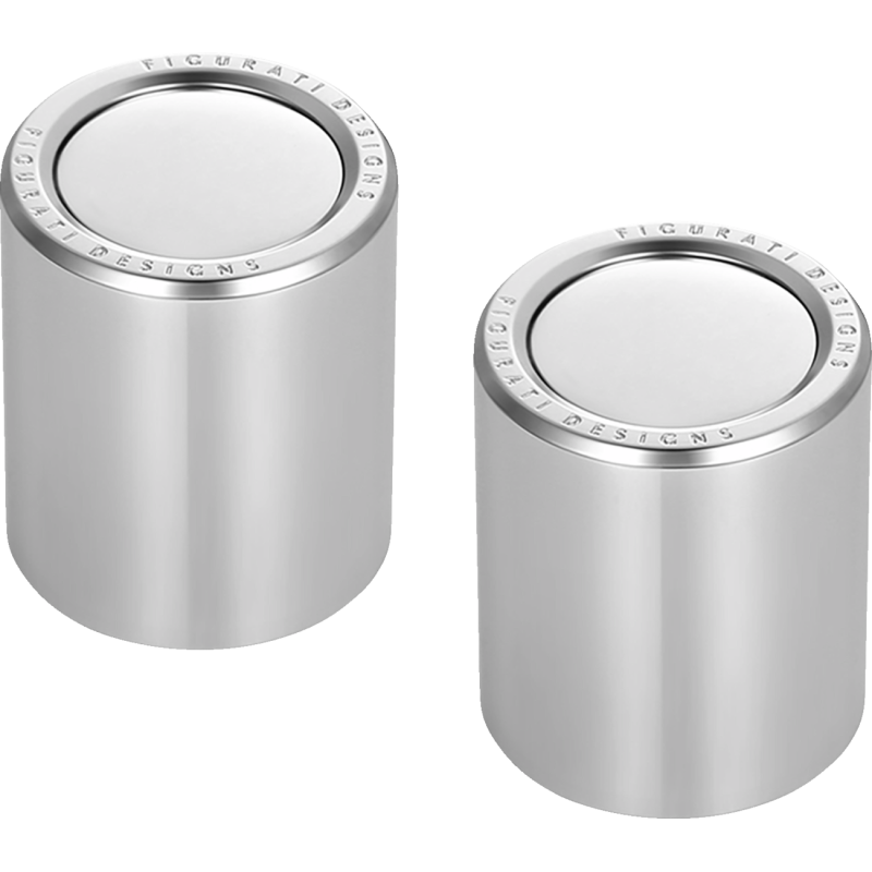 ND MAG DOCKING COVERS PLAIN SILVER-27.2X32mm