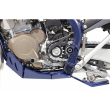 XTR SKIDPLATE 8MM HUS TE250-300 BLUE