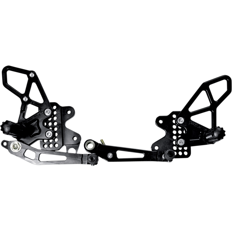 11-16 GSXR600/750 REAR SETS V.2 VORTEX
