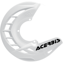 DISC COVER- X-BRAKE WHITE
