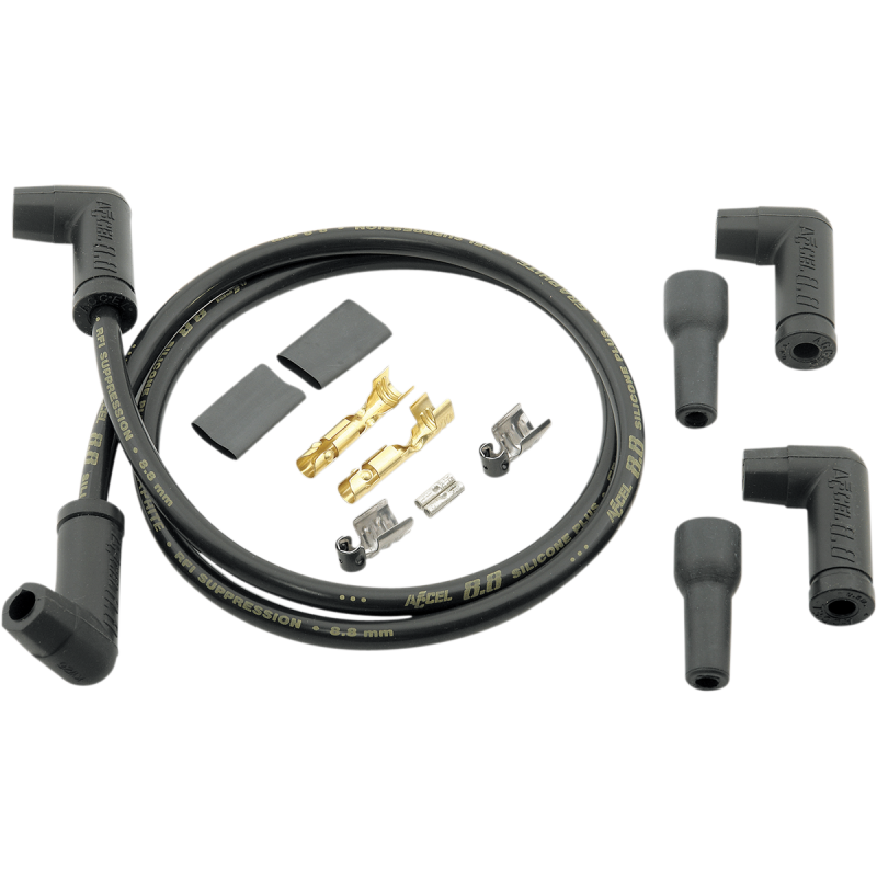 8.8 UNIVERSAL BLACK WIRE SET (2 PLUG)