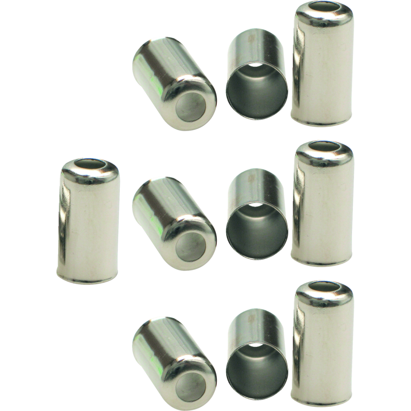 CABLE FITTING PK/10 7MM LONG CAP