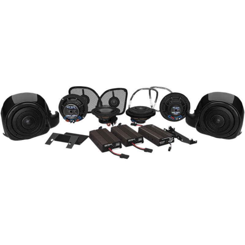 COMPLETE WBA 900 WATT 6 SPEAKER KIT 15-23 ROAD GLIDE ULTRA