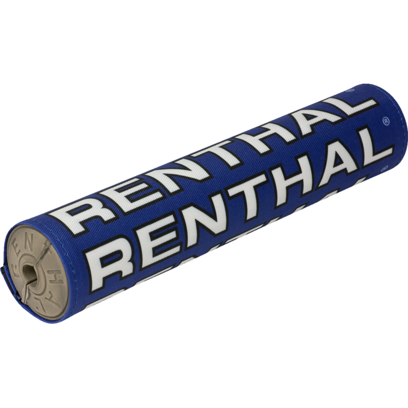 RENTHAL VINTAGE CLOTH SX BAR PAD BU/BK/WH GREY FOAM 10" P349