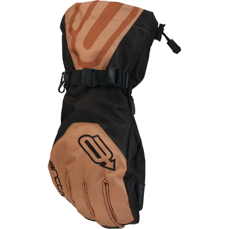 GLOVE PIVOT 8 TAN/BLACK SM
