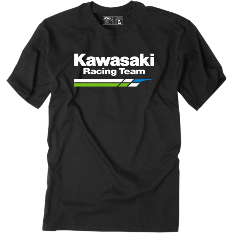 TEE KAW RACING BLACK 2X