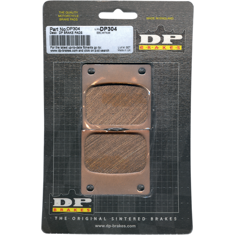 DP304 STANDARD COMPOUND BRAKE PAD SET
