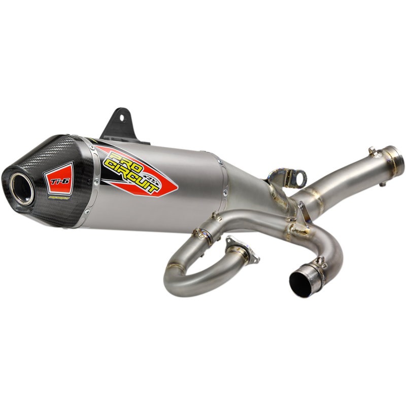 18-19 YZ450F TI-6 TI FS W/CF END CAP