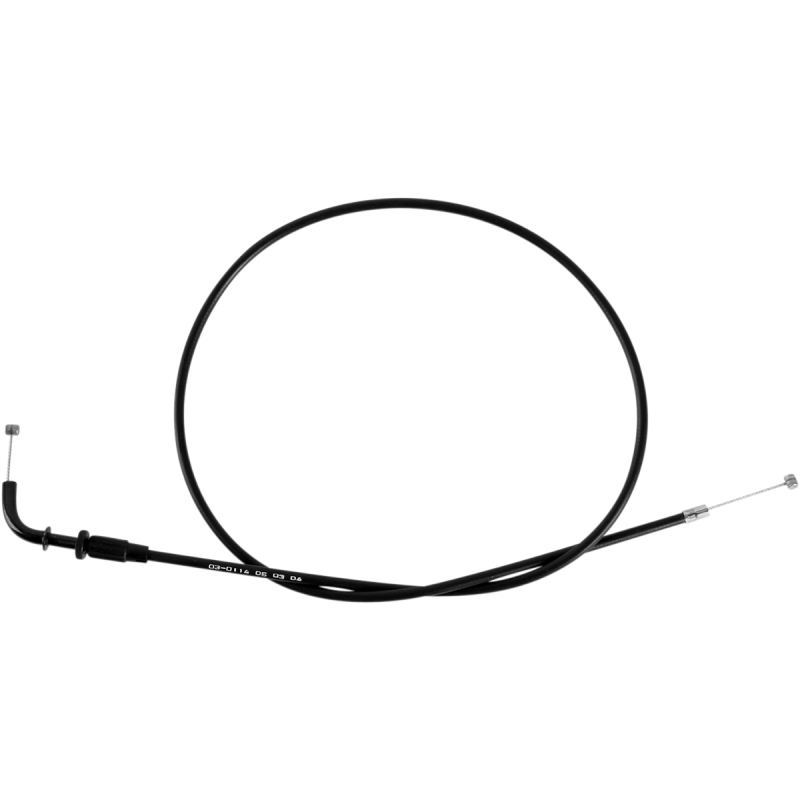 THROTTLE CABLE BLACK VINYL