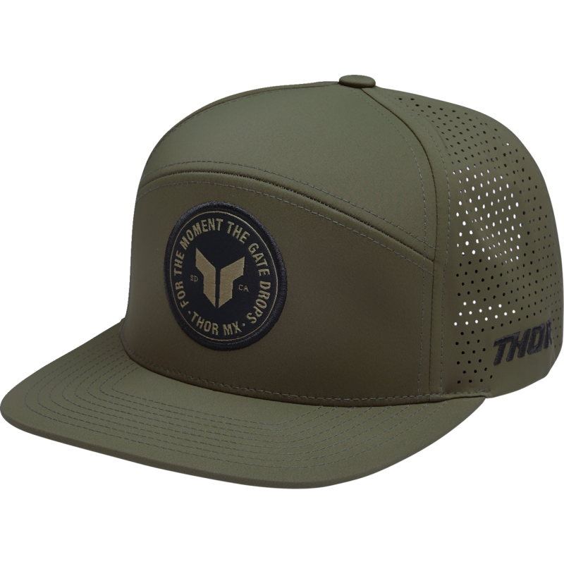 HAT BADGE HTR OLIVE