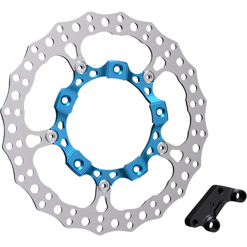 ROTOR 14" FF LH BLUE