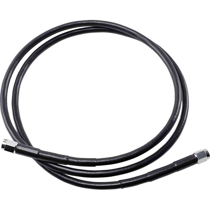 BLACK S/S BRAKE LINE 54"