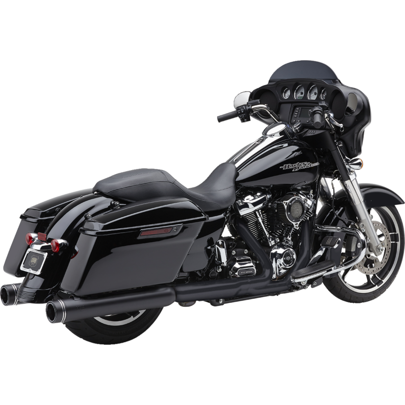 MUFFLER NH 4" FLH BLK  ST