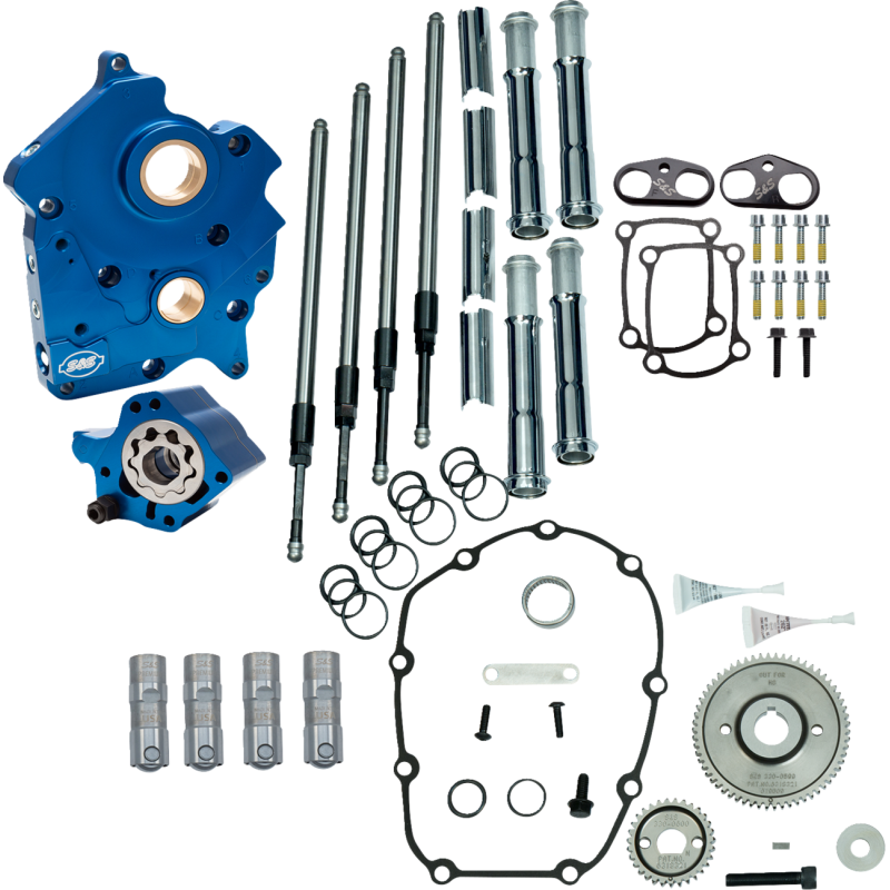 Cam Chest Kit w/o Cams Gear drive Wtr cooled Chr P