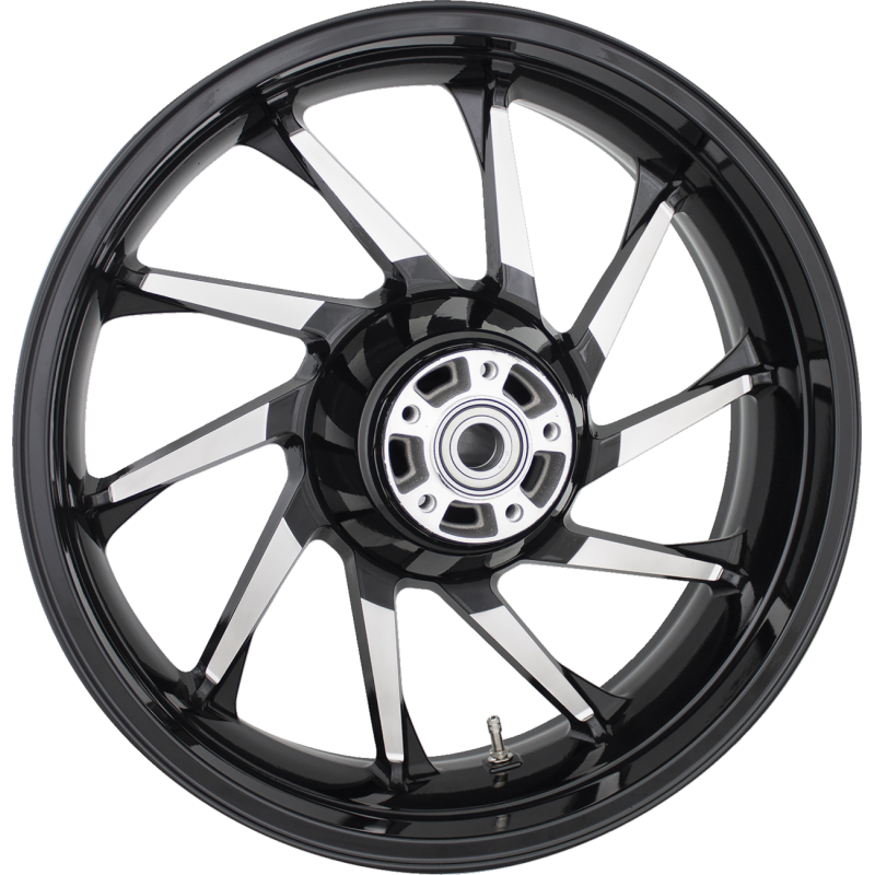 CAST 3D HURRICANE REAR BLACK 18X5.5 ABS W/WO TPMS 09-22 FL