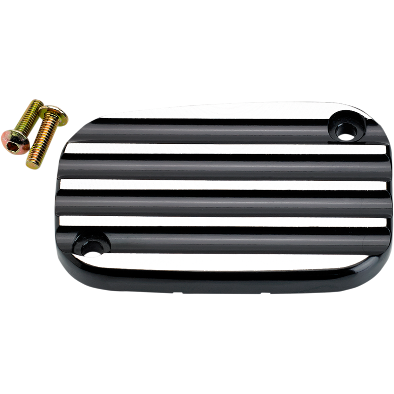 FL/VROD FR MASTER CYL CVR FINNED BLACK