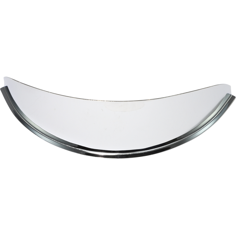 7" CHROME HEADLIGHT VISOR