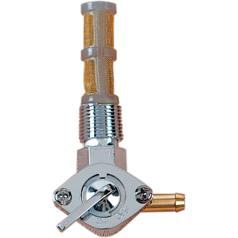 CHROME 3/8 NPT 90DEGREE PETCOX (EA)