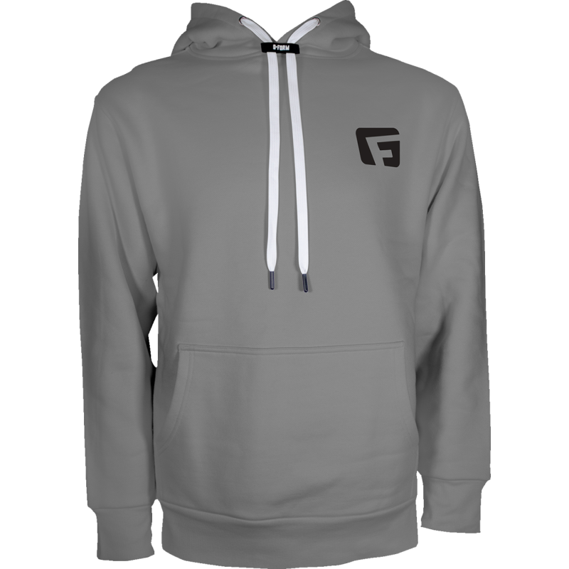 Hooded Pullover Sweatshirt GY S