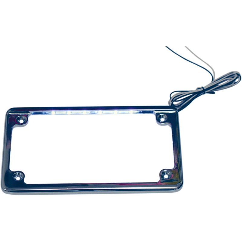 LED LICENSE PLT FRAME CHR