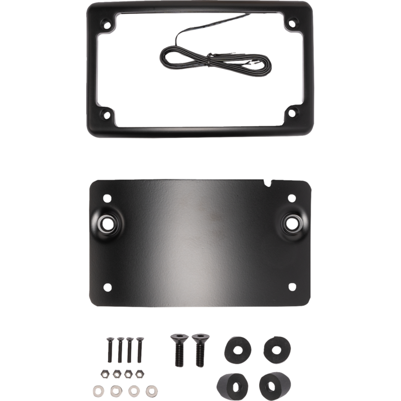 TOURING LICENSE PLATE KIT BLACK