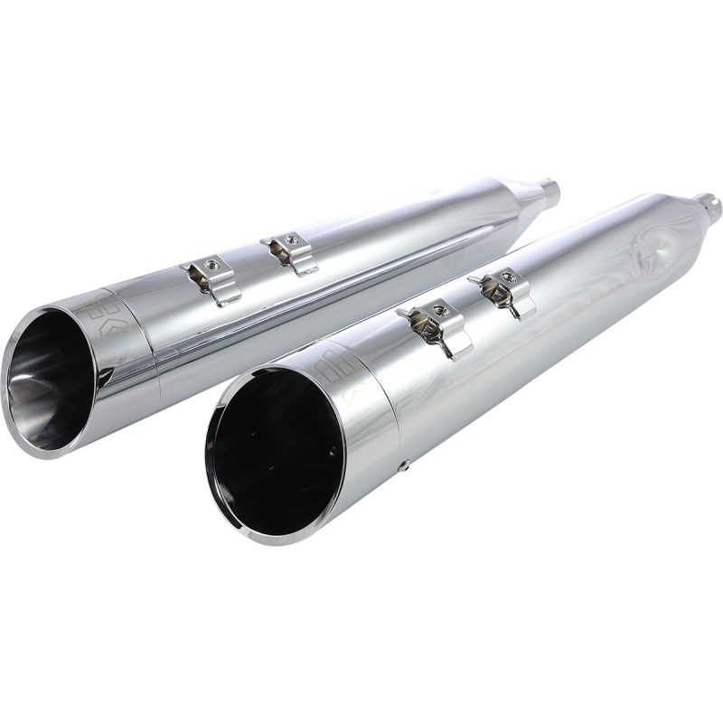4-1/2" HP-Plus Slip-on Mufflers - Chrome Edge