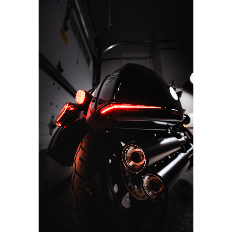 LIGHTS SADDLEBAG LED RED LENS
