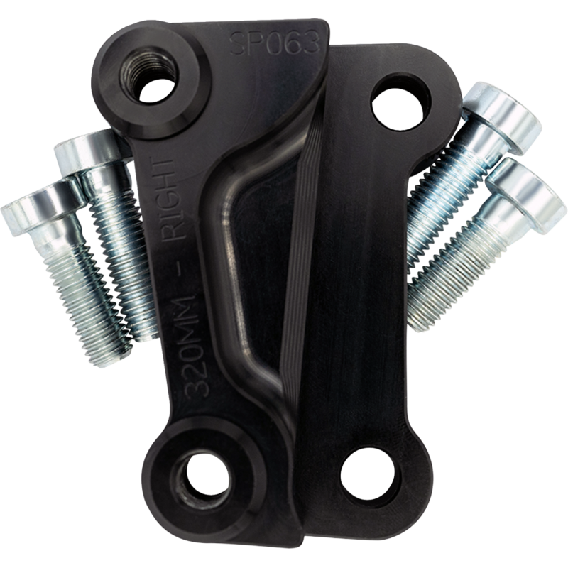 BRACKET RIGHT 12.5" ROTORS HD TOURING
