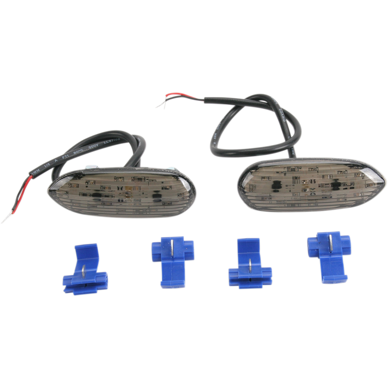SUZ MULTIFIT FLUSH-MOUNT TURN SIG SMOKE